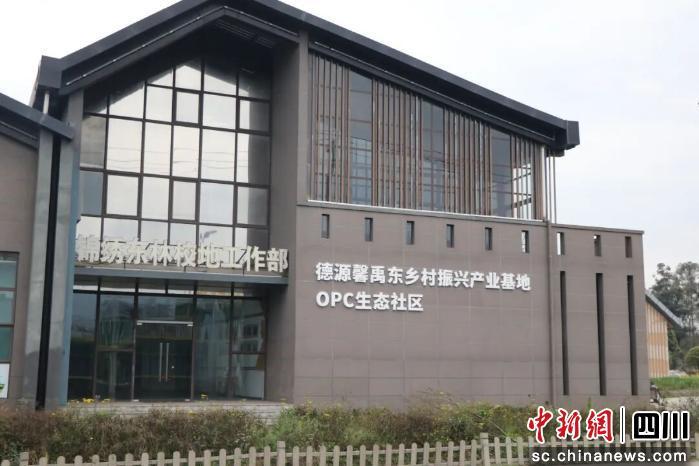 几栋经过改造的乡村建筑里