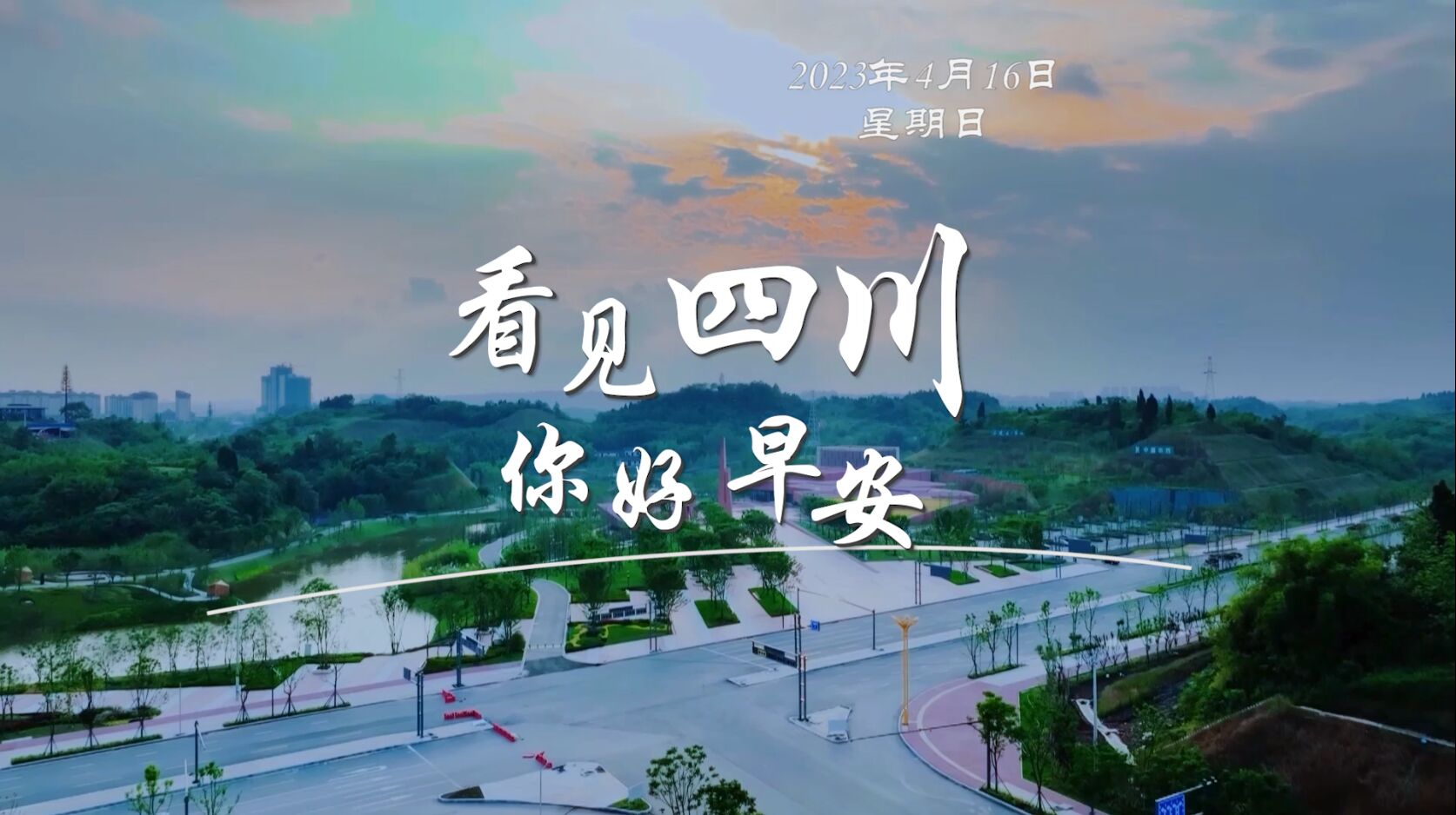 解说乐至县城市主干道的紫叶李花迎春绽