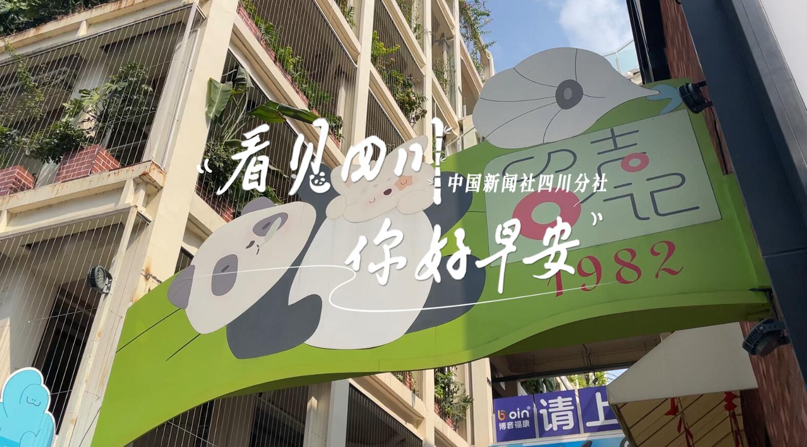 游客在花海中一边欣赏美景